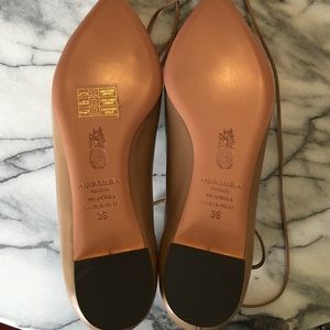 Aquazurra Shoes - Aquazurra Christy Flats in Nude Biscotti size 36 Aquazurra Shoes - Aquazurra Christy Flats in Nude Biscotti size 36
