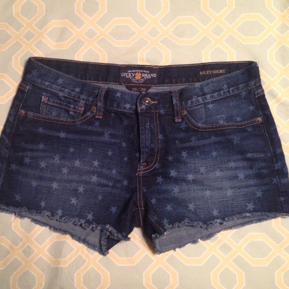 BUY ME Lucky Brand Riley Shorts Stars & Stripes