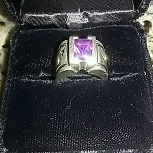 John Atencio Amethyst Ring