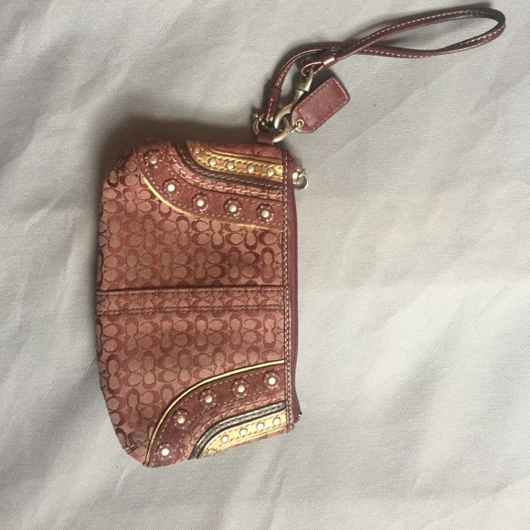 Coach wristlet