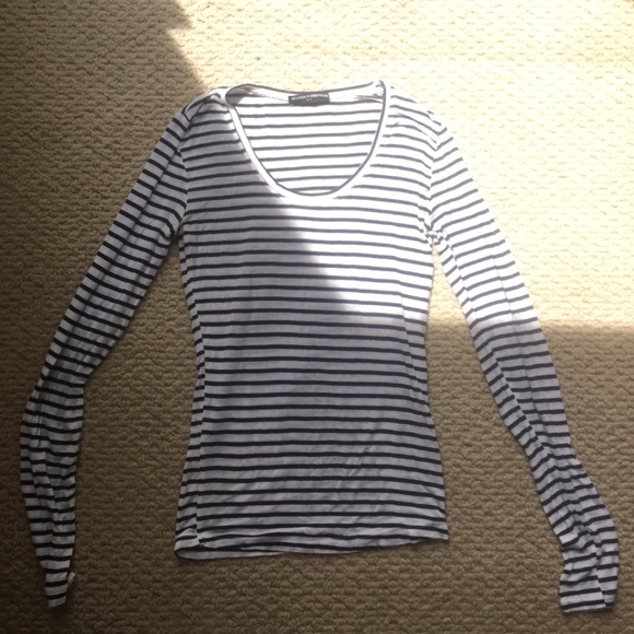 Brandy Melville Soft Stripped Long Sleeve
