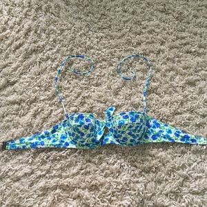 Push up baithing suit top