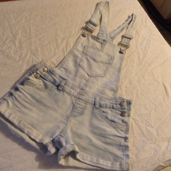 Sz 3 light denim coveralls