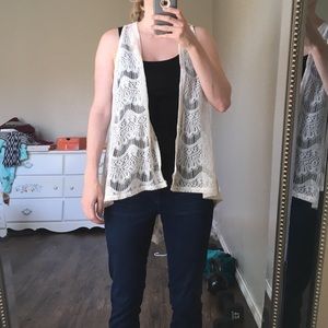 Crochet vest
