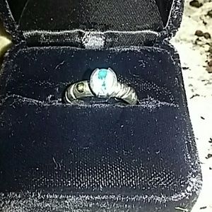 John Atencio Blue Topaz Ring