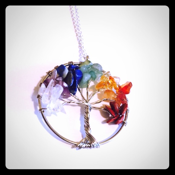 Hand-made tree of life necklace