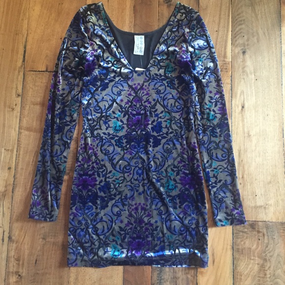 Free people velvet dress