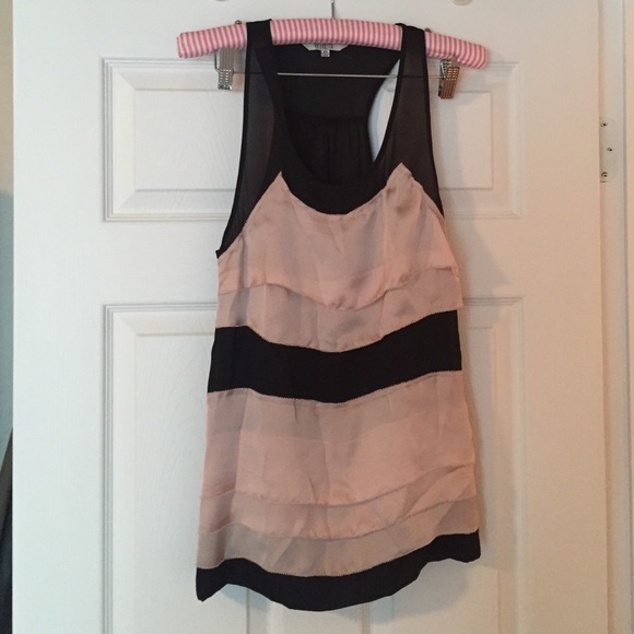 BBDakota silk racer back top