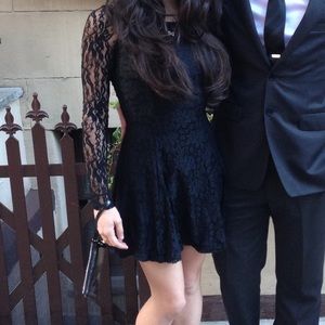 H&M Black Lace Dress