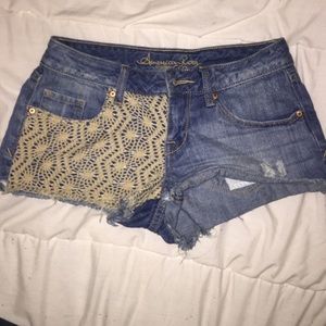 Jean shorts