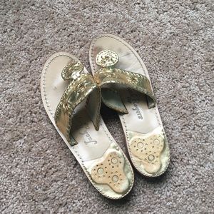Gold Sandals