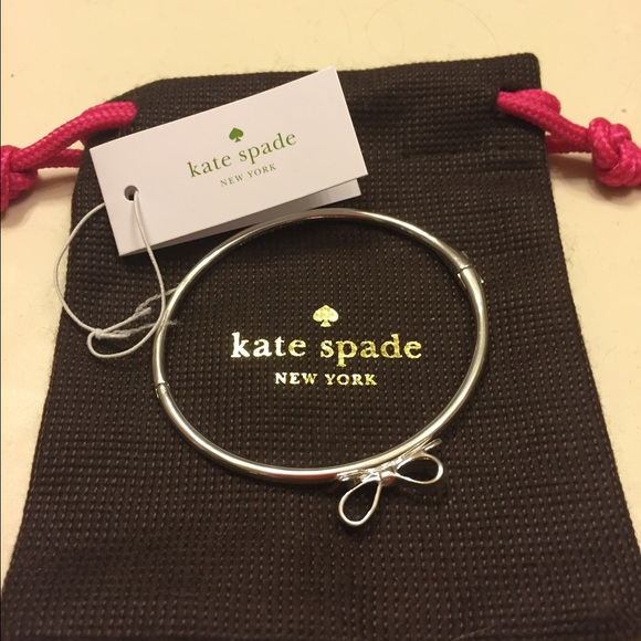 NWT Kate spade skinny mini bow bangle