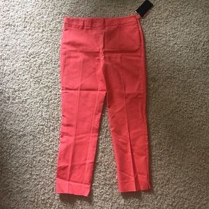Coral Capri Pants