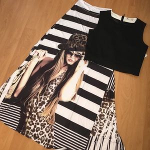 🌟 Unique Maxi Skirt!!! 🌟 NEVER WORN