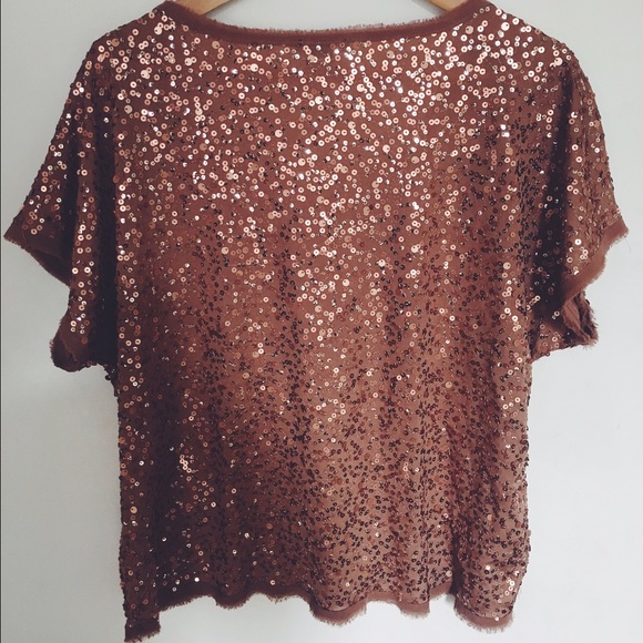 H&M Rose sequined top - Picture 2 of 3