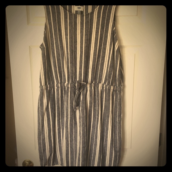Striped Linen Dress