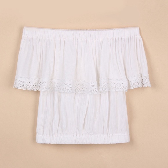 Sexy Open Off-Shoulder Sleeveless Beach Blouse Top - Picture 4 of 7