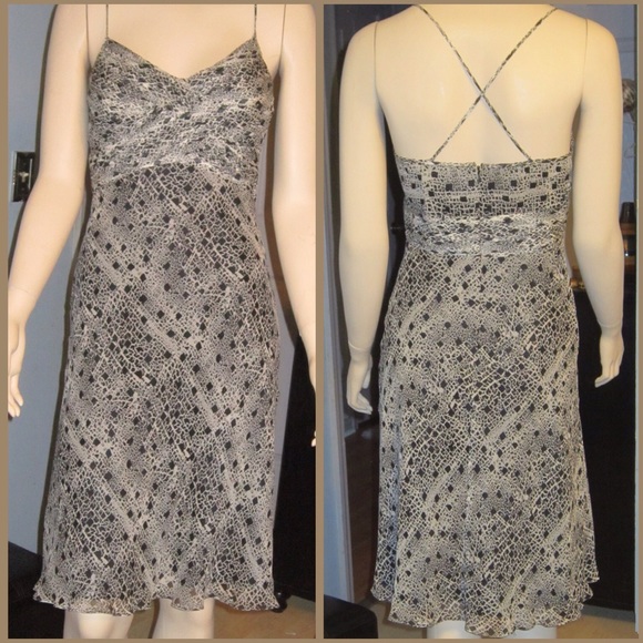 White House Black Market Silk Sundress -  4
