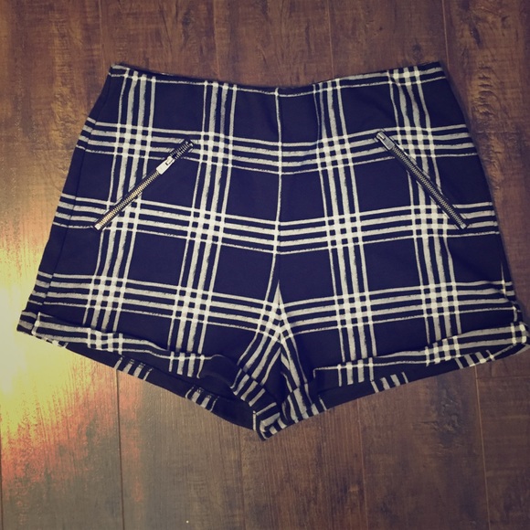 High waisted shorts