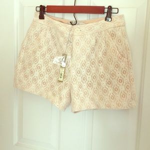 Lace shorts
