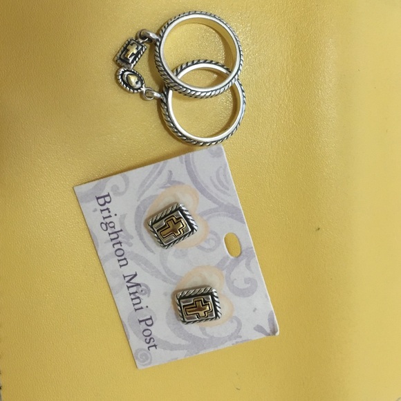 Brighton earrings and ring set