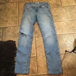Hollister destroyed skinny jeans. Size 13 long.