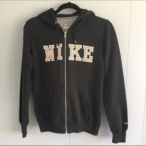 Black Nike Zip Hoodie