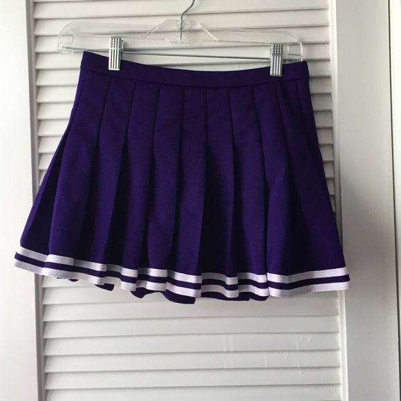 Purple Cheerleader Spirit Skirt