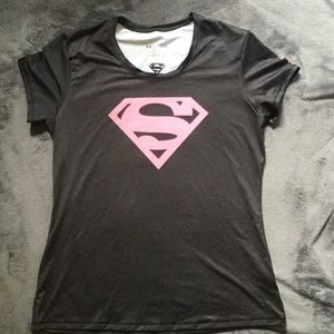 NWOT Under Armour Super Woman shirt RARE!