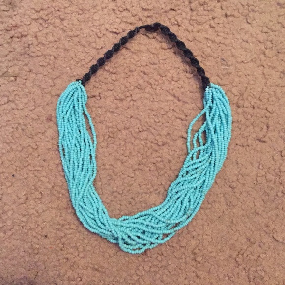 Blue necklace