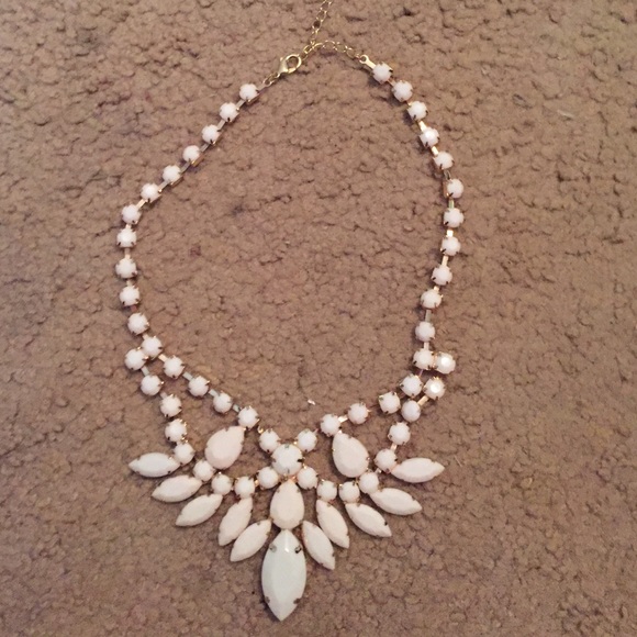 Pink statement necklace