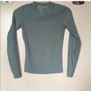 Under Armour Blue Athletic Top S