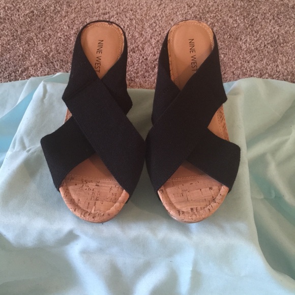 Nine West- I'm Your Sir sandals wedge heels