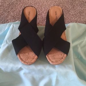 Nine West- I'm Your Sir sandals wedge heels