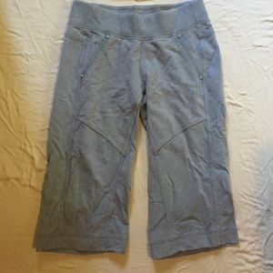 Lululemon Gray 6 Long Shorts (Capris)French Terry