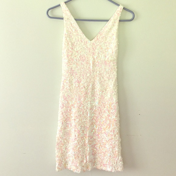 Sequins shimmering dress