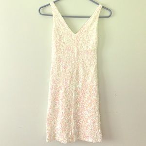 Sequins shimmering dress