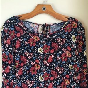 NEW WITH TAGS Floral Bell Sleeve Dress