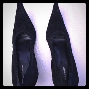 Schutz Black Suede pumps