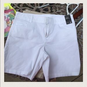 New York & Company White Shorts
