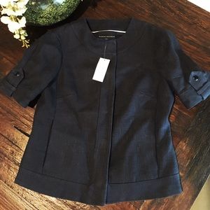 SOLD Banana Republic Linen Short-Sleeved Jacket
