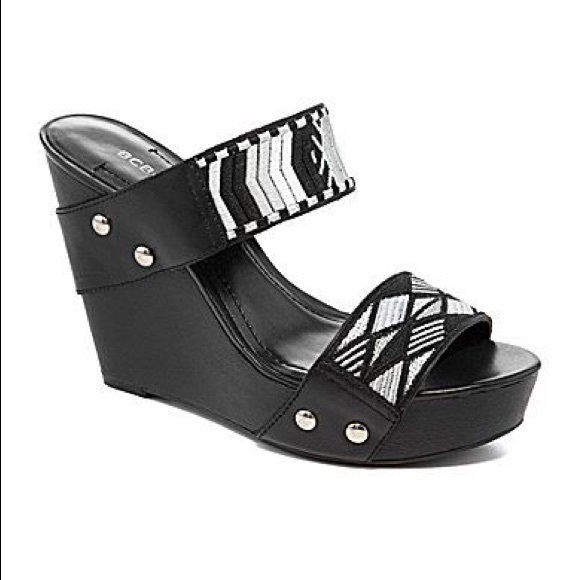 BCBGeneration Wedge Sandal - Picture 1 of 4
