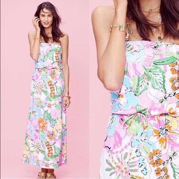 SOLD🎉🎉🎉 Lilly Pulitzer Nosie Posey dress - Picture 1 of 1