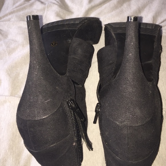 🎉Black open toed heels🎉 - Picture 4 of 4