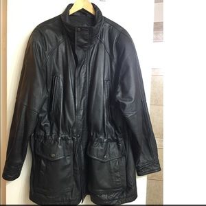 Leather jacket/coat