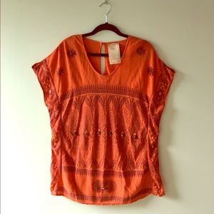 Free People Bejeweled Tunic