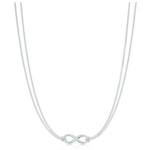 Tiffany Infinity Necklace in Sterling Silver