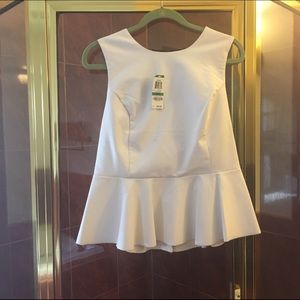 Brand new INC peplum top
