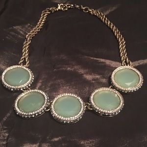 Banana Republic turquoise statement necklace