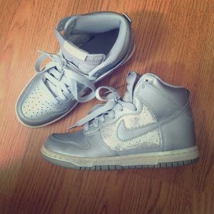Nike Silver Dunks